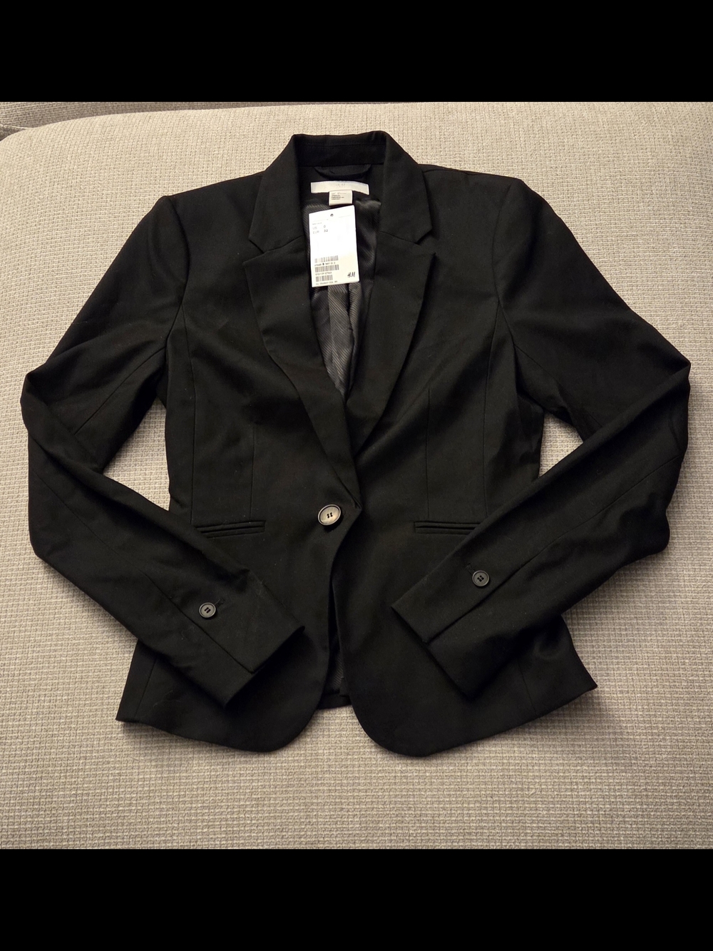 H&M Black Tailored Women's Blazer